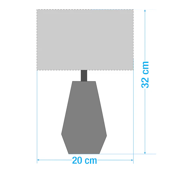 Tischleuchte Worley - Frottee / Eisen - 1-flammig - Gold - Image 7
