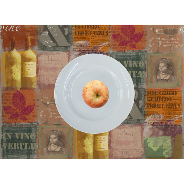 Tischset Country Home (1er-Set) - Orange - Naturfaser - 35 x 48 cm