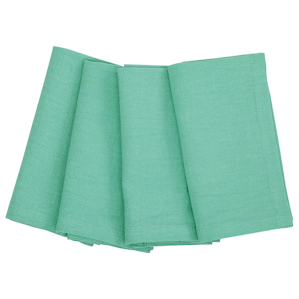 Tischset Rimini (4er-Set) - Baumwolle - Mint