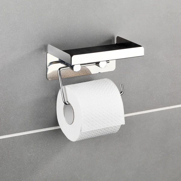 Toilettenpapierhalter Moonta - Edelstahl - Metallic glänzend - Image 2
