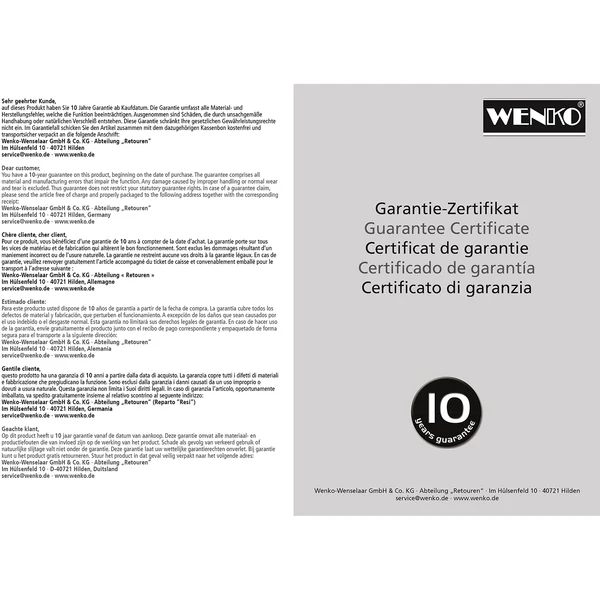 Toilettenpapierhalter Orea II - Edelstahl - Schwarz - Image 4
