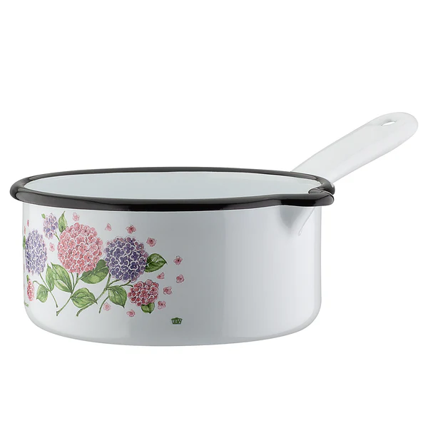 Topfset Hortensie - Stahl - Weiß / Rosa - 5-teilig - Image 2