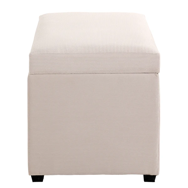 Truhe Conny - Cord - Creme - Image 3