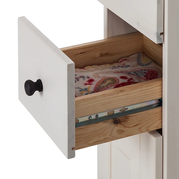 Unterschrank Senna I - Kiefer massiv - Weiß / Havanna - Image 11