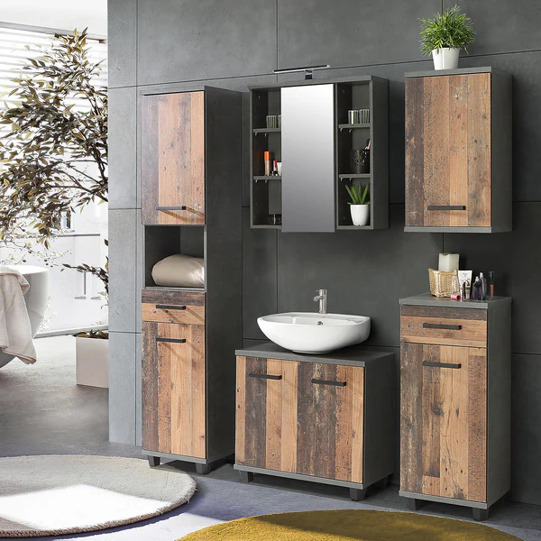 Unterschrank Warka - Altholz Dekor - Image 2