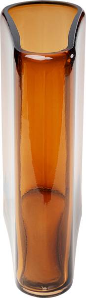 Vase Grazioso - Farbglas - Braun - Höhe: 32 cm - Image 7