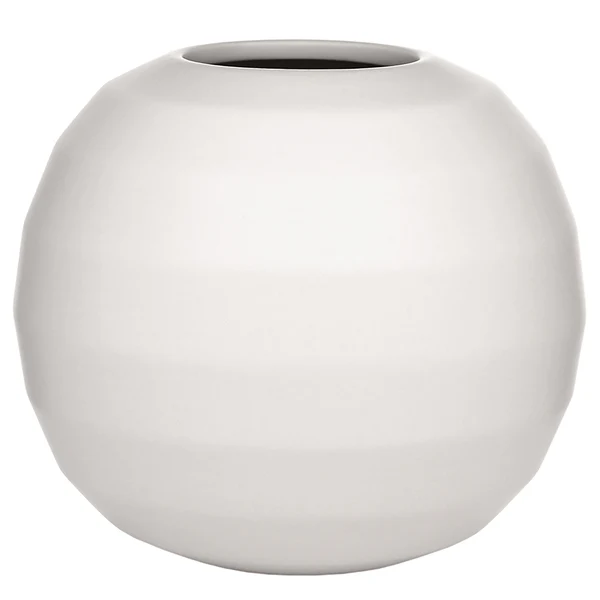 Vase Omfamna - Keramik - Weiß