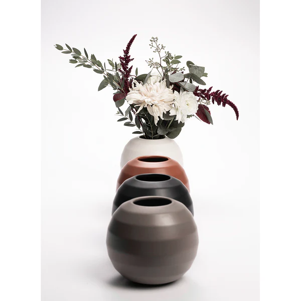 Vase Omfamna - Keramik - Weiß - Image 2