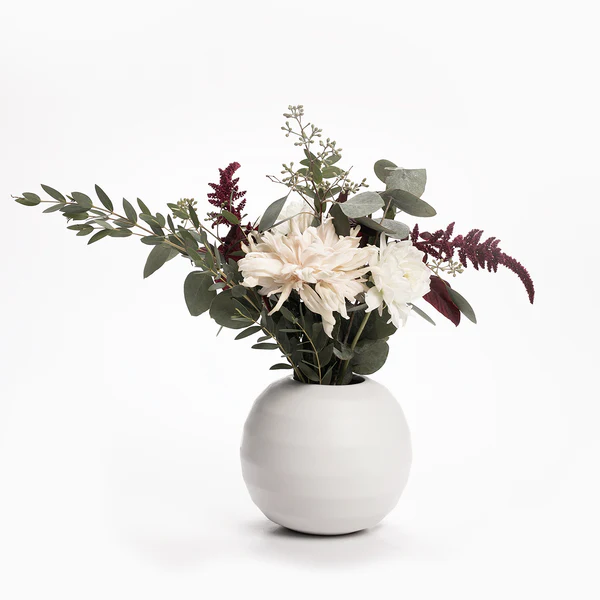 Vase Omfamna - Keramik - Weiß - Image 3