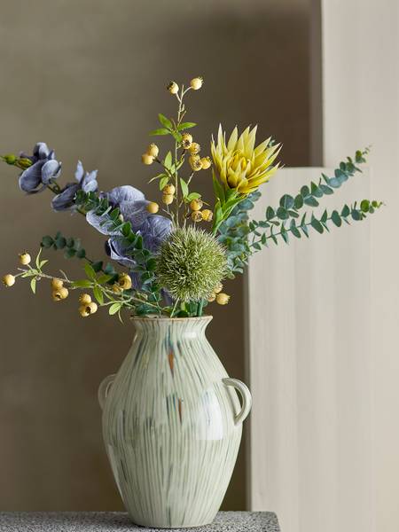 Vase Sanella - Grün - Keramik - 36 x 29 x 29 cm - Image 4