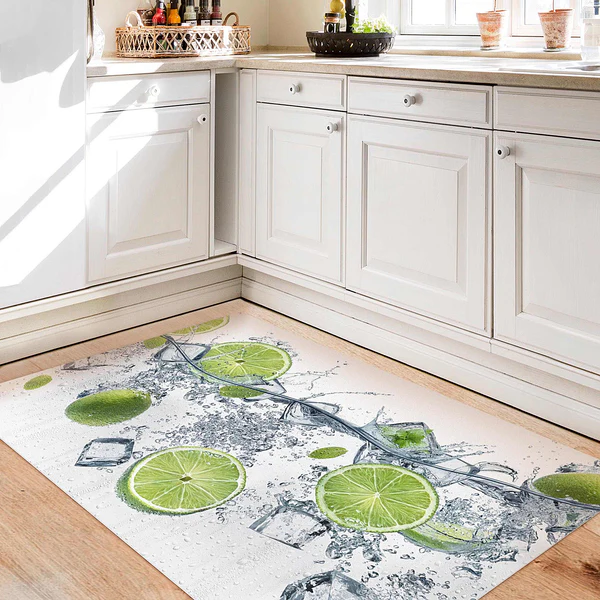 Vinylteppich Erfrischende Limette - Vinyl / Polyester - 150 x 100 cm - Image 2