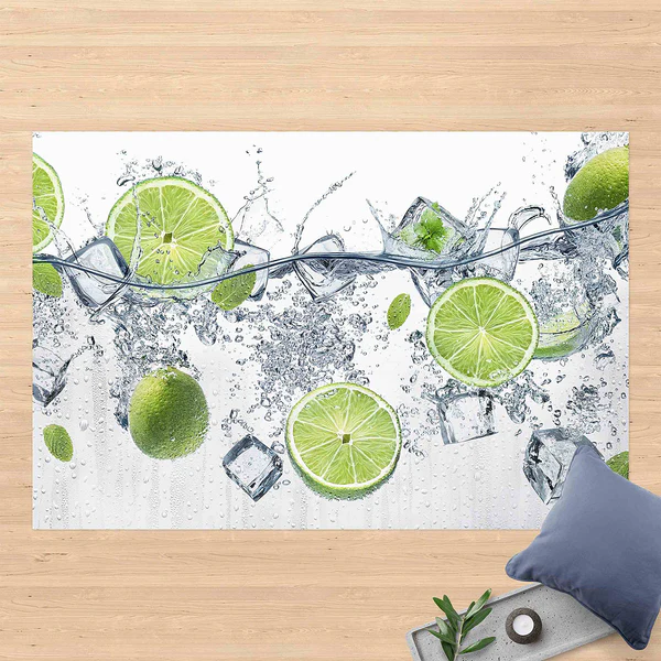 Vinylteppich Erfrischende Limette - Vinyl / Polyester - 150 x 100 cm - Image 4