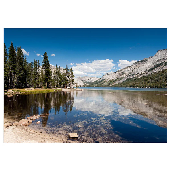 Vlies Fototapete Tenaya Lake - Vlies - Mehrfarbig - 300 x 210 cm
