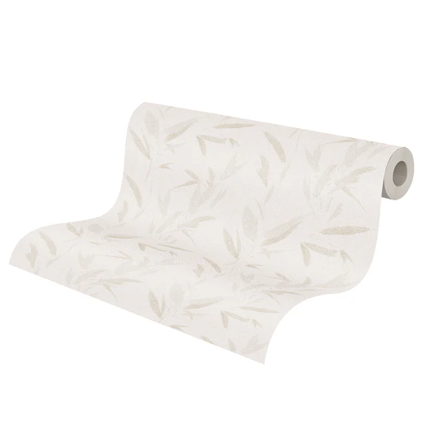 Vliestapete Capalonga Blätter - Vlies - Beige - Image 5
