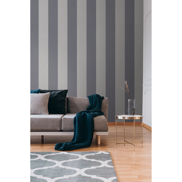 Vliestapete Feruminia - Vlies - Blaugrau - Image 3