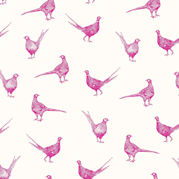 Vliestapete Flirty Pheasants - 10 m x 52 cm