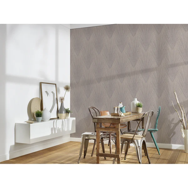 Vliestapete Gräser - Vlies - Beige - Image 2