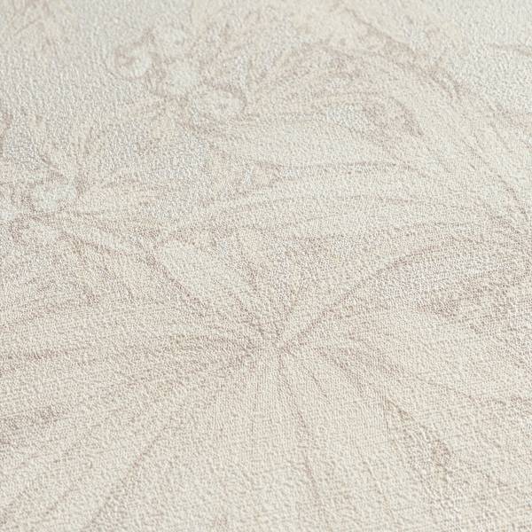 Vliestapete Hoa Blüten Farn - Vlies - Creme / Beige - Image 7