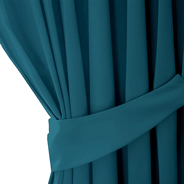 Vorhang mit Kräuselband Blackout II - Polyester - Blau - Image 2