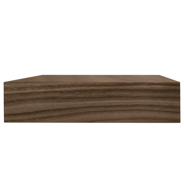 Wandboard Balda - Echtholzfurnier - Walnuss - Breite: 90 cm - Image 6