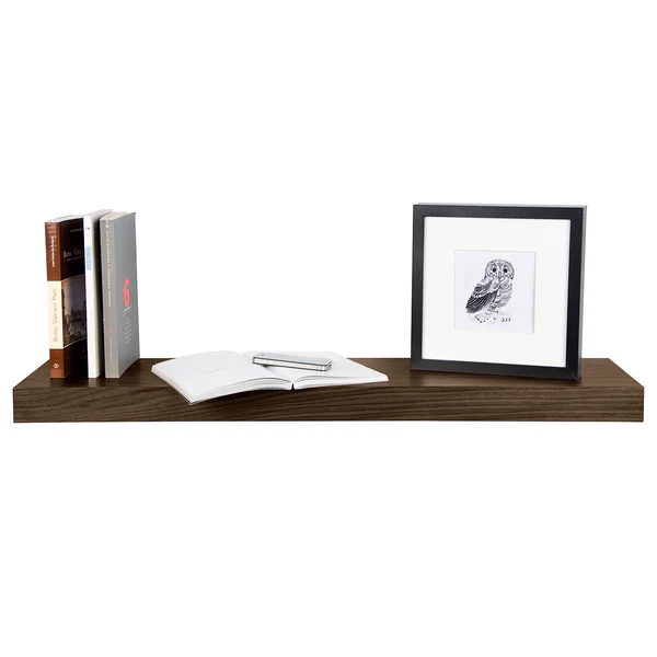 Wandboard Balda - Echtholzfurnier - Walnuss - Breite: 90 cm - Image 8