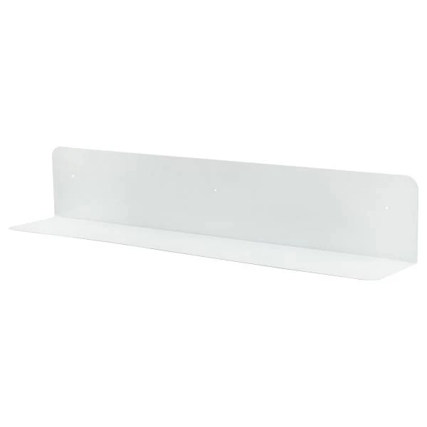 Wandboard Beikou Typ B - Metall - Weiß - 100 x 18 cm