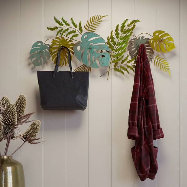 Wandgarderobe Jungle Party - Metall - Grün - Image 3