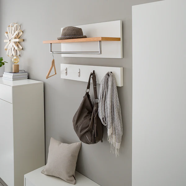Wandgarderobe LINDHOLM - Weiß - Image 5