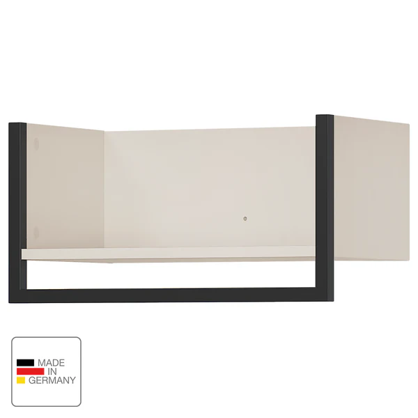 Wandgarderobe Madeo - Kaschmir / Schwarz - Breite: 51 cm - Image 2