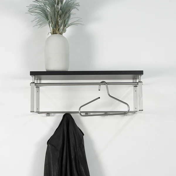 Wandgarderobe Rex - Metall - Nickel - Image 2