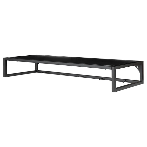 Wandgarderobe Tiva - Metall - Schwarz