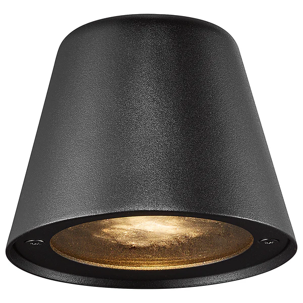 Wandleuchte Aleria - Stahl - 1-flammig - Schwarz - Schwarz - Image 4