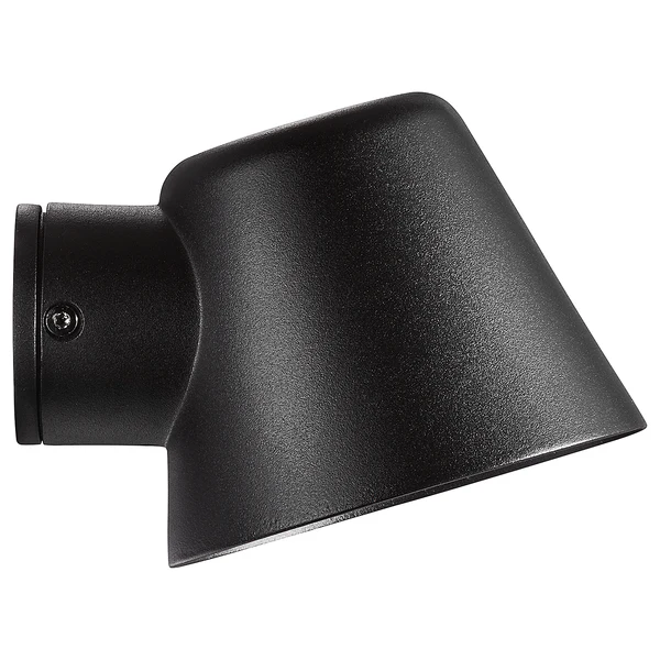 Wandleuchte Aleria - Stahl - 1-flammig - Schwarz - Schwarz - Image 5