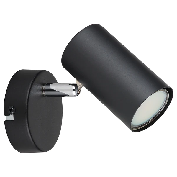 Wandleuchte Allvi - Eisen - 1-flammig - Schwarz - Image 4
