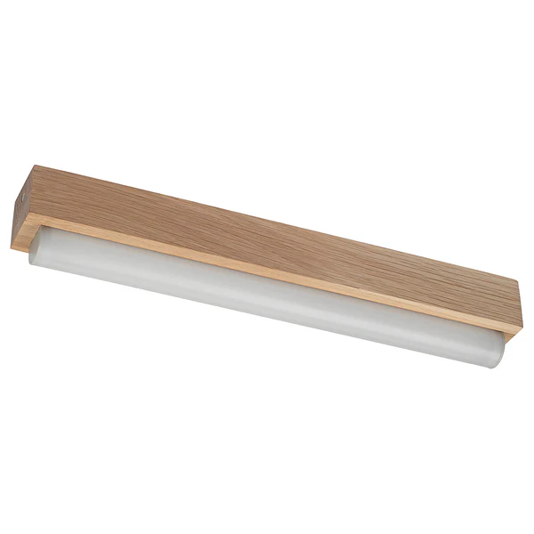 Wandleuchte Aqua Viva Typ B - Eiche Massiv - Tiefe: 21 cm