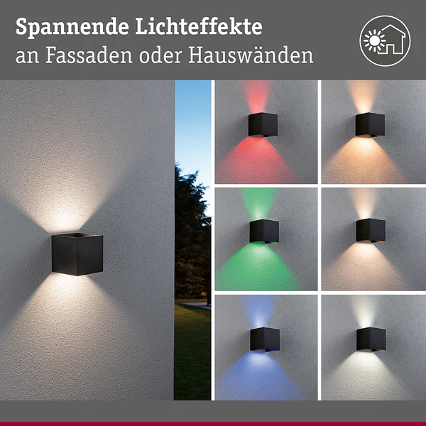 Wandleuchte Cybo - Aluminium - Grau - 1-flammig - Image 7