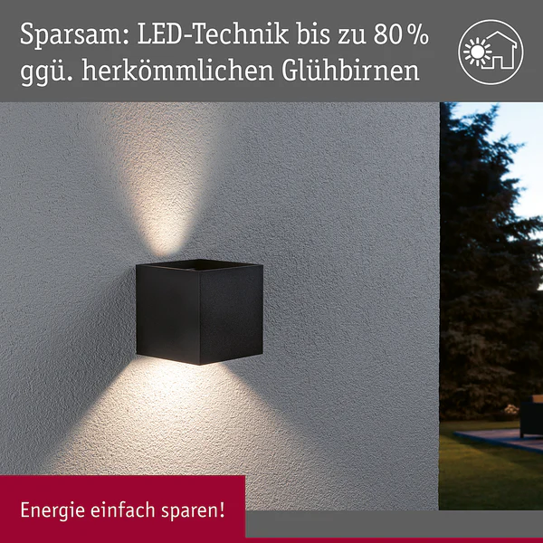 Wandleuchte Cybo - Aluminium - Grau - 1-flammig - Image 9