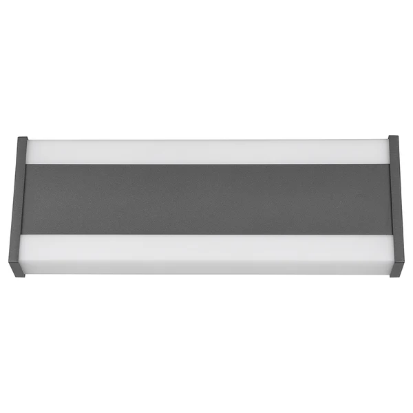 Wandleuchte Dawson - Aluminiumguss / Acrylglas - Anthrazit - Breite: 30 cm - Image 10