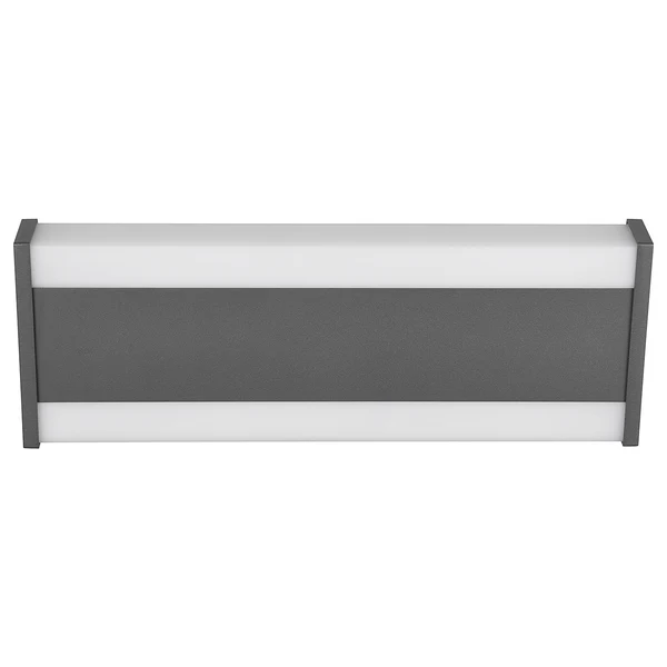 Wandleuchte Dawson - Aluminiumguss / Acrylglas - Anthrazit - Breite: 30 cm - Image 9