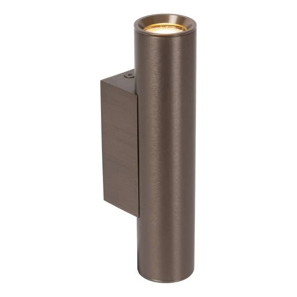 Wandleuchte Dupla - Aluminium - Braun - Flammenanzahl: 2 - Image 3