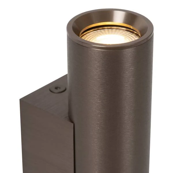 Wandleuchte Dupla - Aluminium - Braun - Flammenanzahl: 2 - Image 5