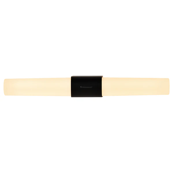 Wandleuchte Helva Double Basic - Kunststoff / 2-flammig - Schwarz - Image 4