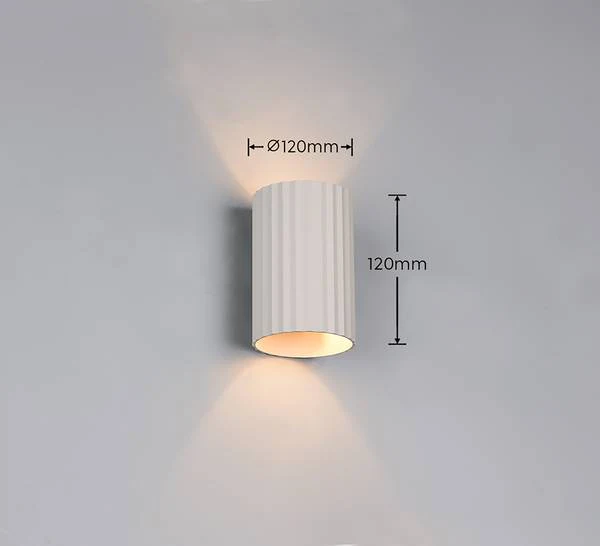 Wandleuchte Imaria - Eisen - 1-flammig - Grau - Image 10