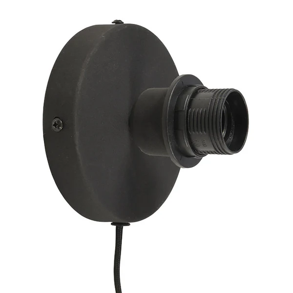 Wandleuchte Kalimantan - Bambus massiv / Eisen - 1-flammig - Durchmesser: 60 cm - Image 9