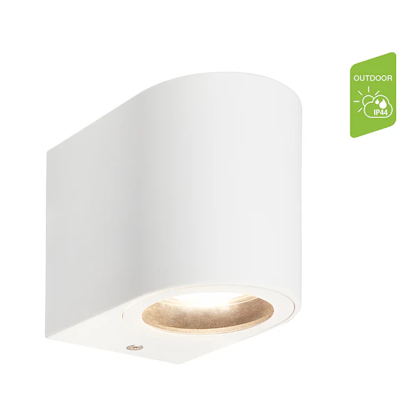 Wandleuchte Kjos - Kunststoff - 1-flammig - Weiß - Image 4