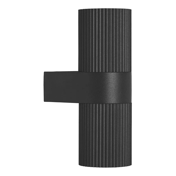 Wandleuchte Kyklop Ripple - Aluminium - 2-flammig - Schwarz - Image 3