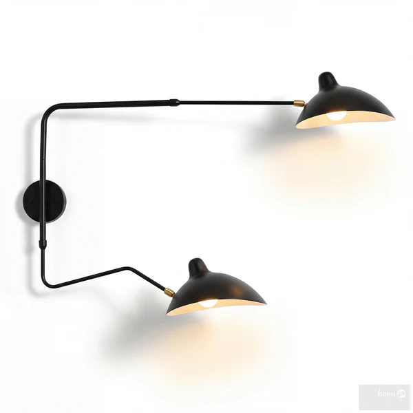 Wandleuchte LENIX mit 2 Armen - Eisen - 2-flammig - Image 6