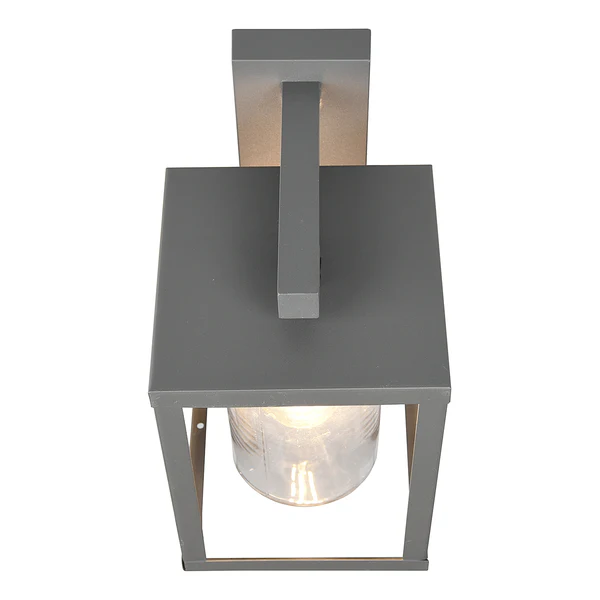 Wandleuchte Lunga Typ A - Klarglas / Aluminium - 1-flammig - Image 8