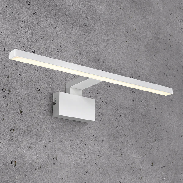 Wandleuchte Marlee - Stahl - 1-flammig - Weiß - Image 3