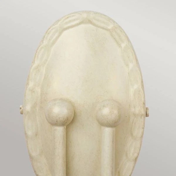 Wandleuchte Minster - Stahl - Ivory - Flammenanzahl: 2 - Image 2